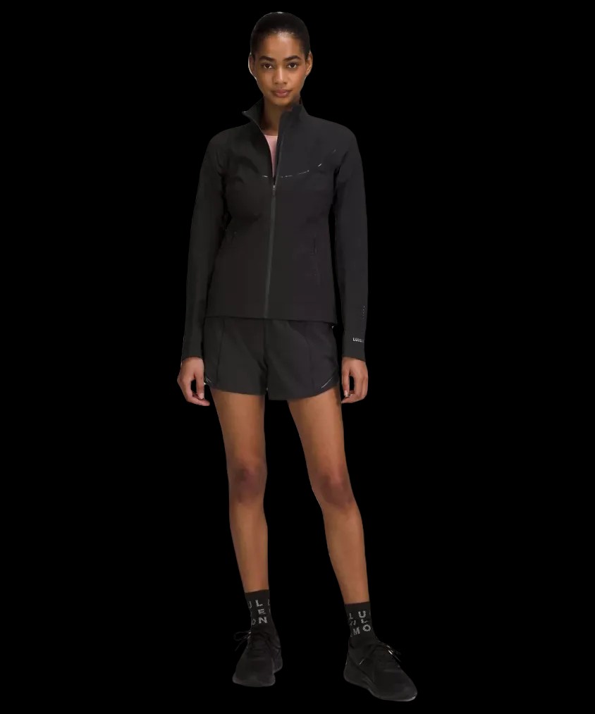 Lululemon Hotty Hot High-Rise Lined Short 4" Black - HypeFly India View 2