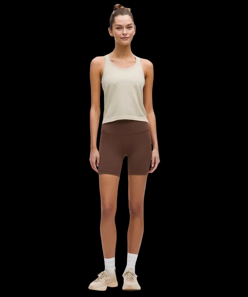 Lululemon Wunder Train High-Rise Short 6" Lava Cake - HypeFly India View 2