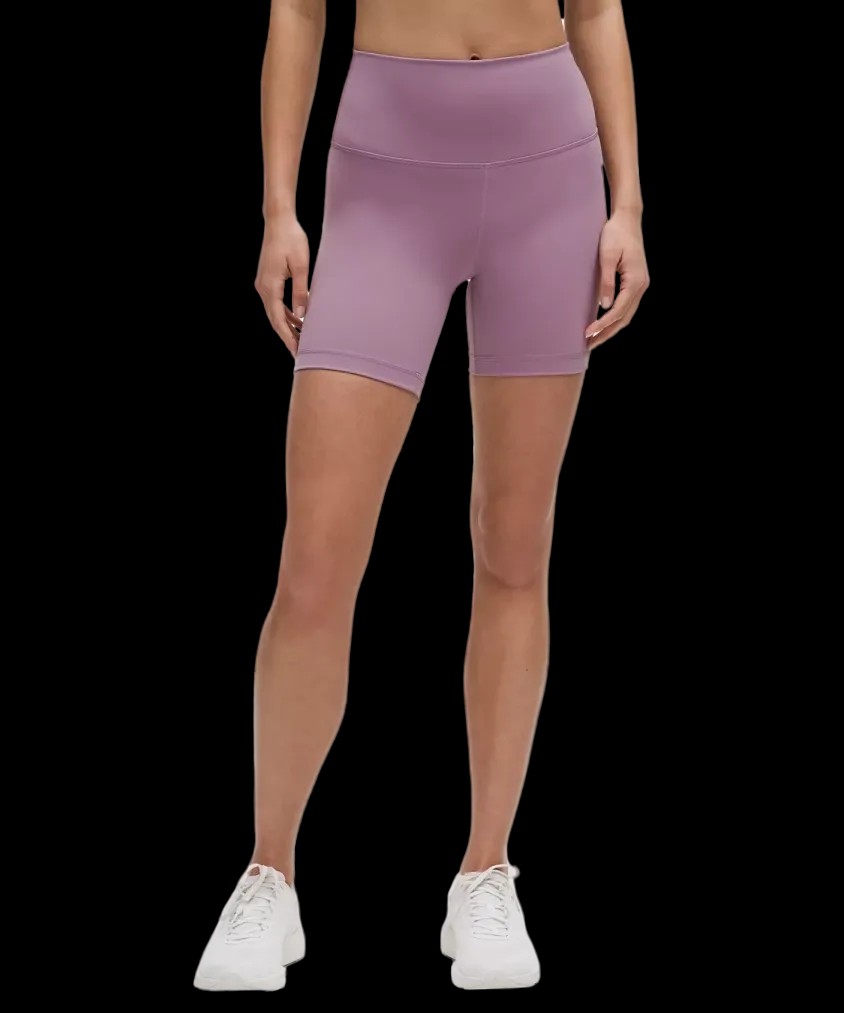 Lululemon Wunder Train High-Rise Short 6" Lavender Lux - HypeFly India View 1