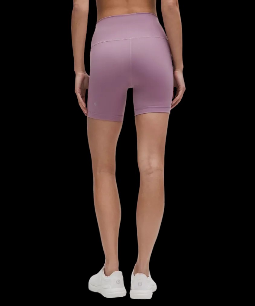 Lululemon Wunder Train High-Rise Short 6" Lavender Lux - HypeFly India View 3