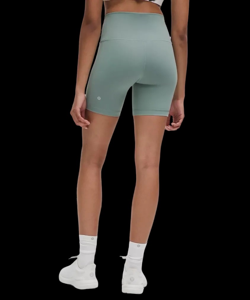 Lululemon Wunder Train High-Rise Short 6" Crater Blue - HypeFly India View 3