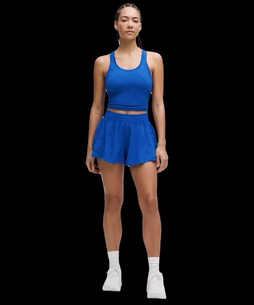 Lululemon Shake It Out High-Rise Running Short 2.5" Galactic Cobalt - HypeFly India View 2