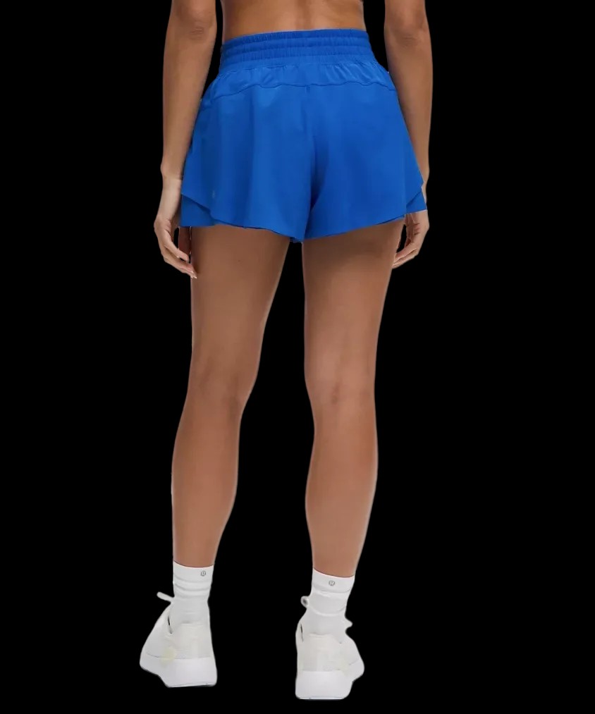 Lululemon Shake It Out High-Rise Running Short 2.5" Galactic Cobalt - HypeFly India View 3