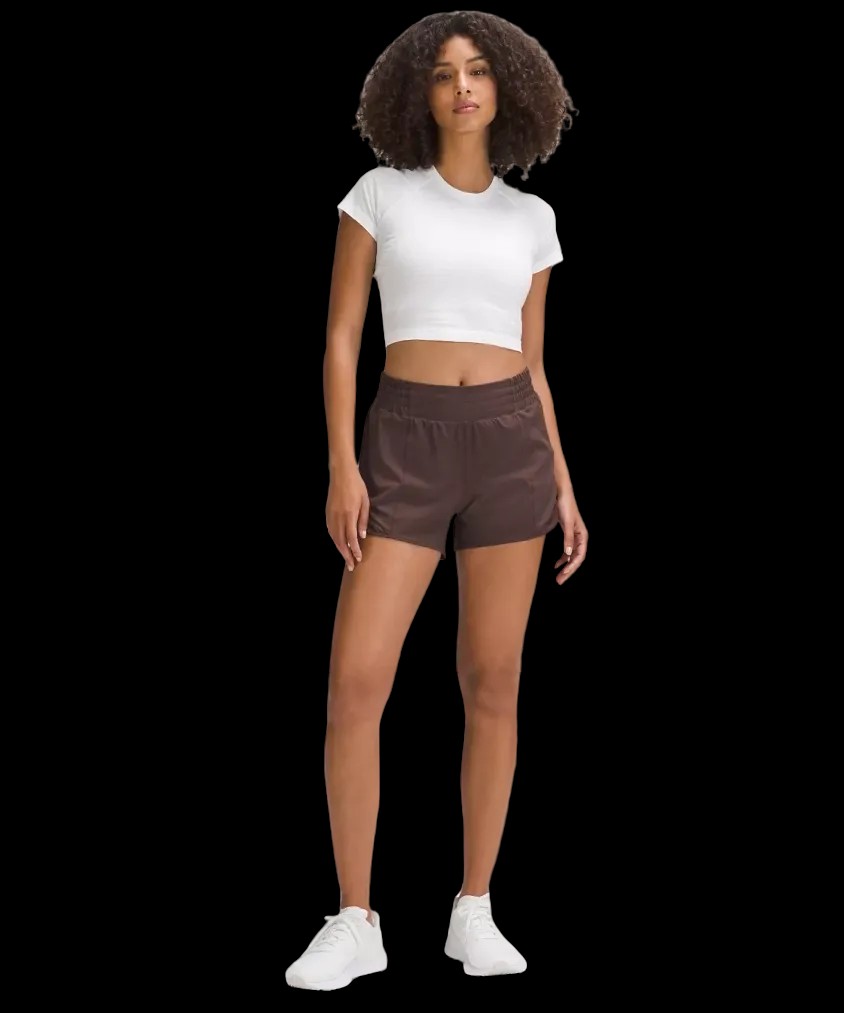 Lululemon Swiftly Tech Cropped Short-Sleeve Shirt 2.0 White - HypeFly India View 3