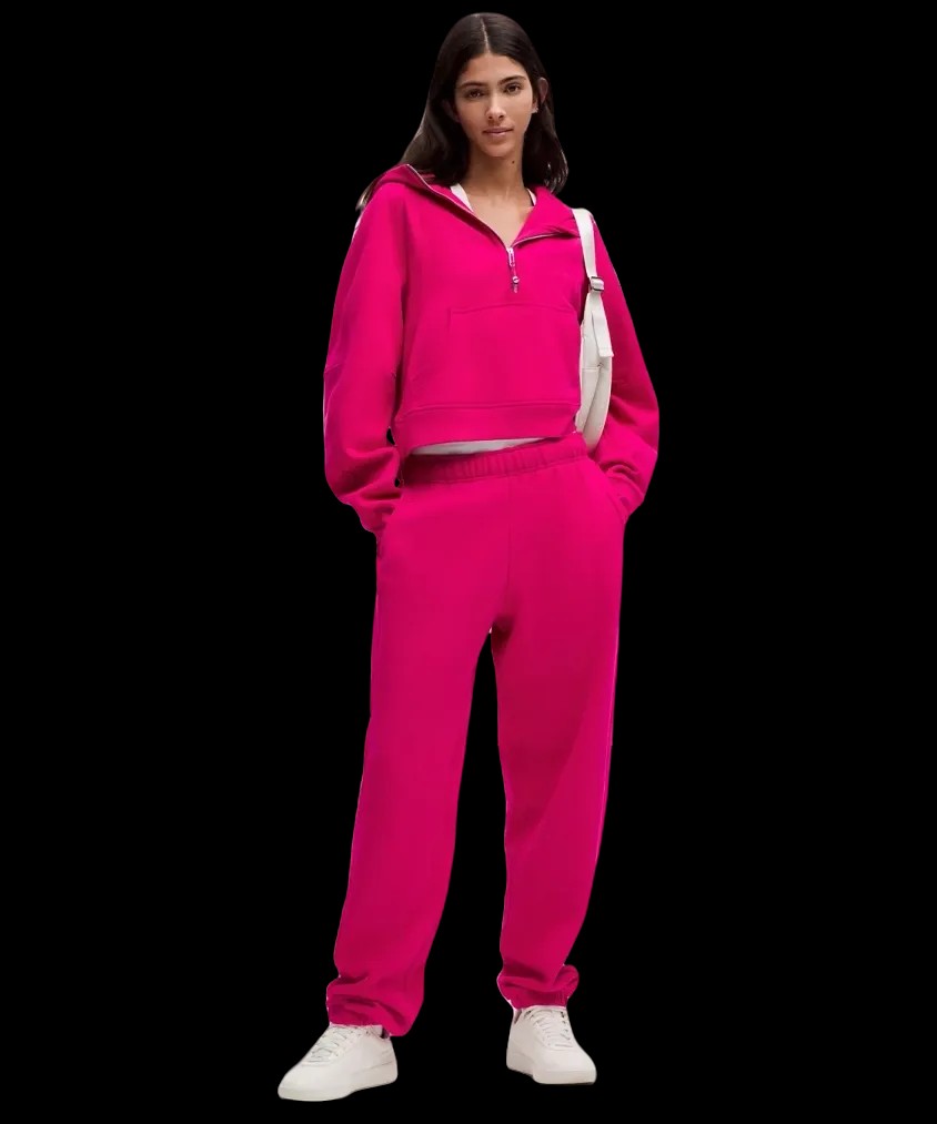 Lululemon Scuba Oversized Half-Zip Hoodie Passionate - HypeFly India View 2