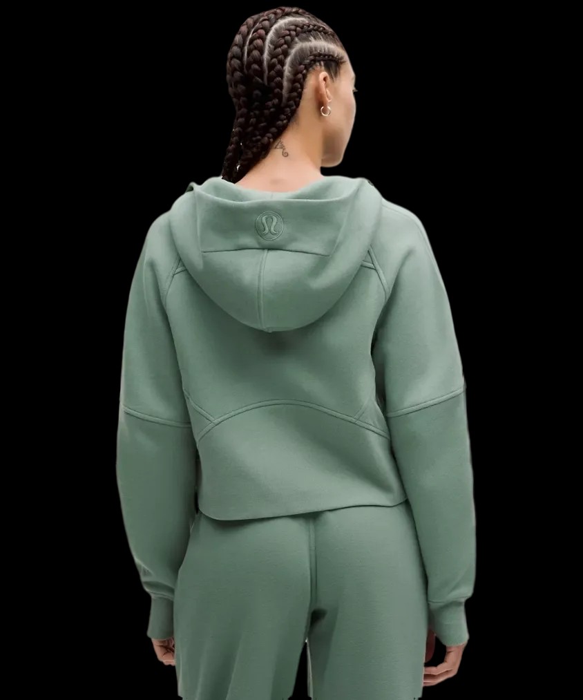 Lululemon Scuba Oversized Half-Zip Hoodie Crater Blue/Gold - HypeFly India View 3