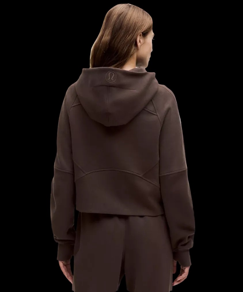 Lululemon Scuba Oversized Half-Zip Hoodie Espresso - HypeFly India View 2