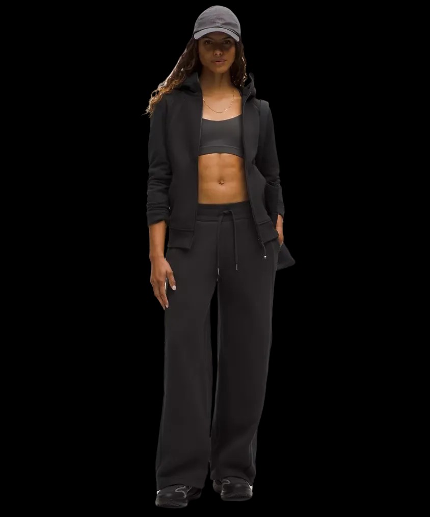 Lululemon Scuba Full-Zip Hoodie Black - HypeFly India View 3