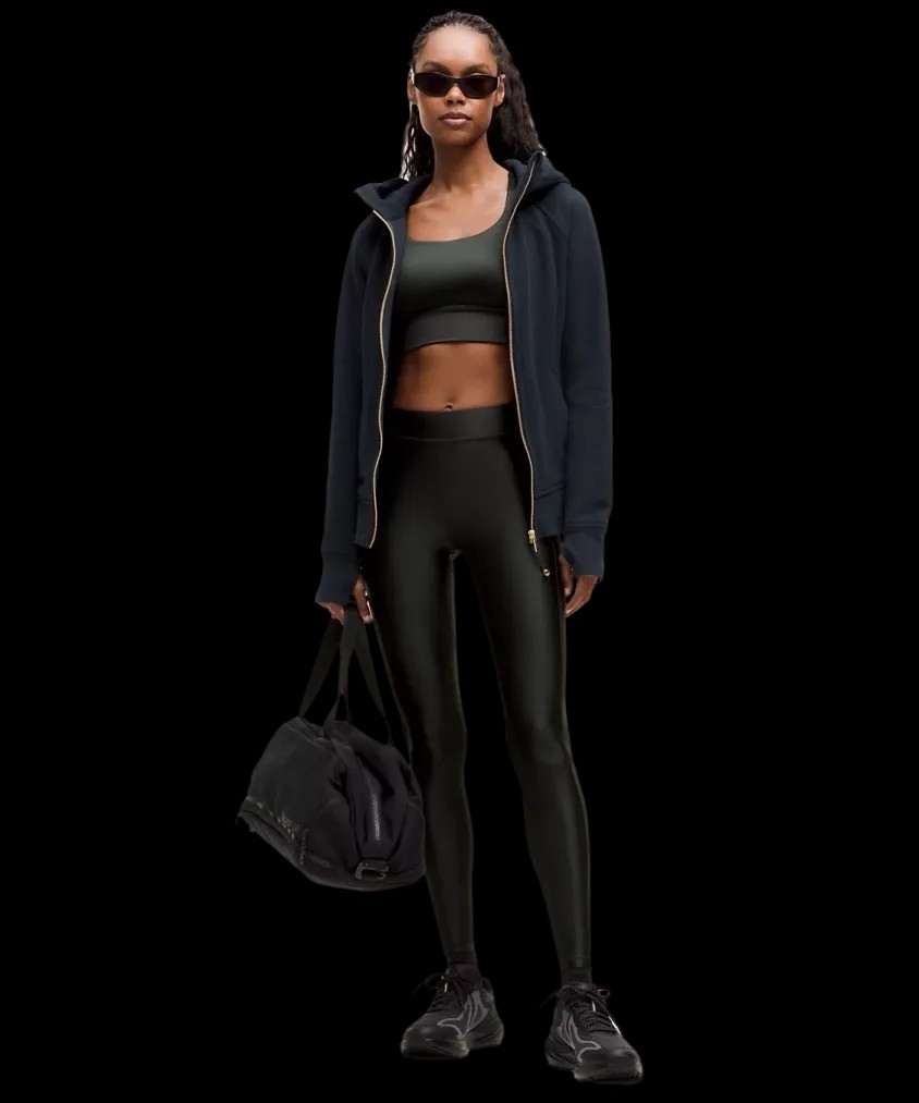 Lululemon Scuba Full-Zip Hoodie True Navy/Gold - HypeFly India View 2