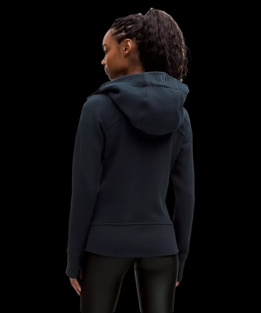 Lululemon Scuba Full-Zip Hoodie True Navy/Gold - HypeFly India View 3