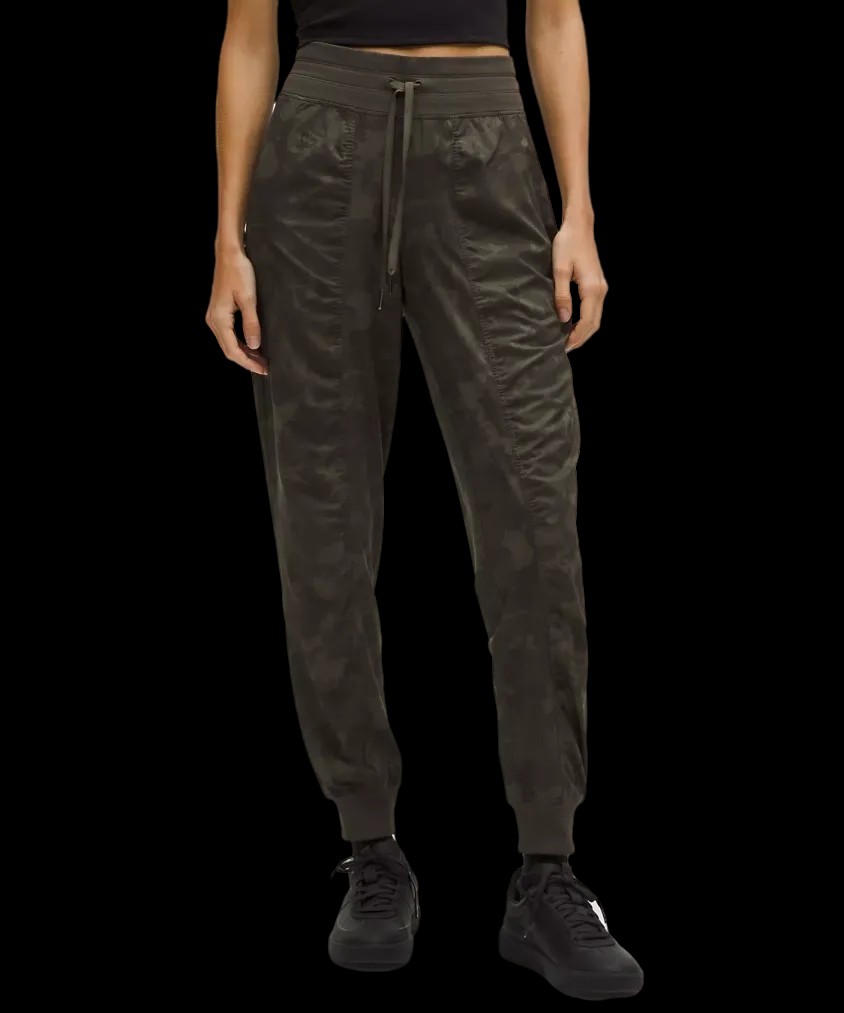 Lululemon Dance Studio Mid-Rise Jogger Full Length Hidden Heritage Wren Multi - HypeFly India View 1