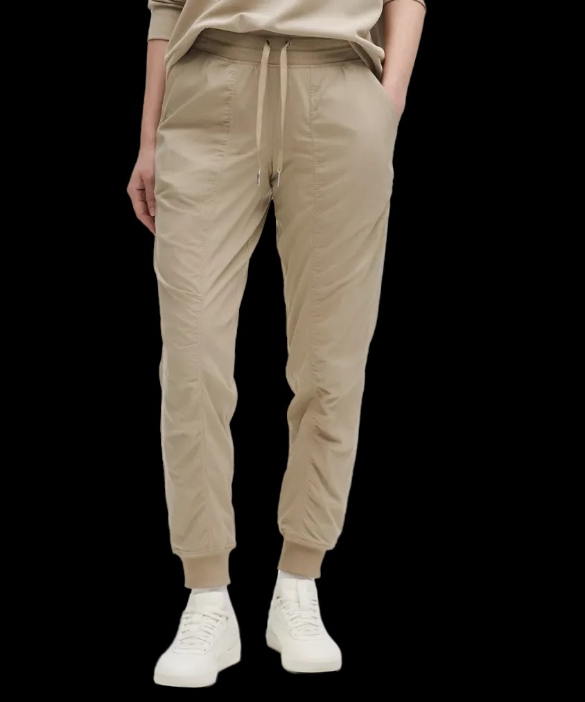 Lululemon Dance Studio Mid-Rise Jogger Full Length Sheer Oak - HypeFly India View 1