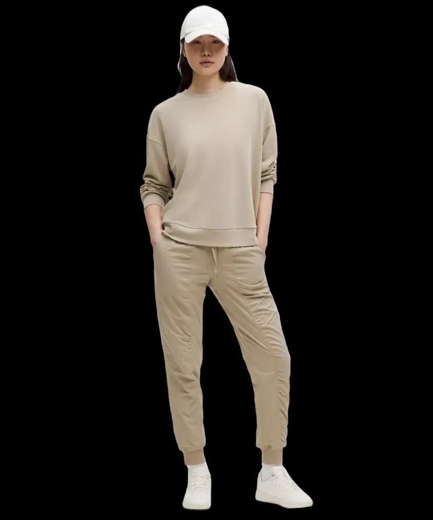 Lululemon Dance Studio Mid-Rise Jogger Full Length Sheer Oak - HypeFly India View 3