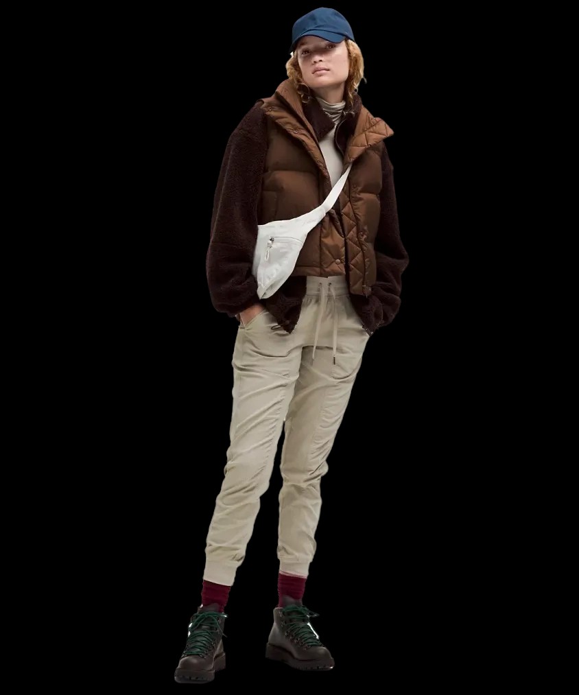 Lululemon Dance Studio Mid-Rise Jogger Full Length Riverstone - HypeFly India View 3