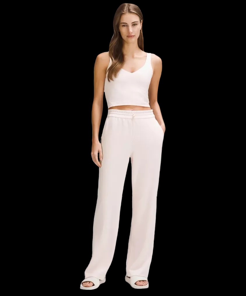 Lululemon Softstreme High-Rise Pant Regular Strawberry Milkshake - HypeFly India View 2