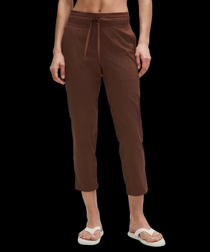 Lululemon Dance Studio Mid-Rise Cropped Pant Lava Cake - HypeFly India View 1