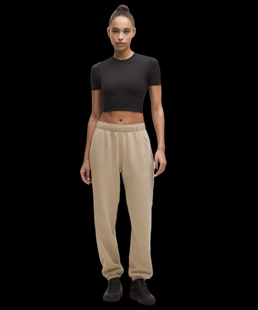 Lululemon Scuba Mid-Rise Oversized Jogger Regular Sheer Oak - HypeFly India View 2