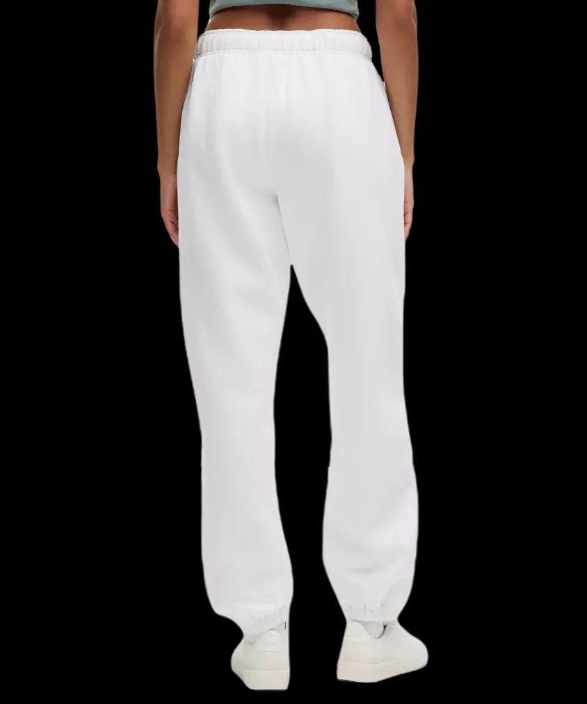 Lululemon Scuba Mid-Rise Oversized Jogger Regular White - HypeFly India View 3