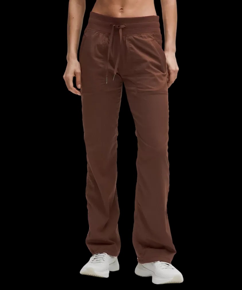 Lululemon Dance Studio Mid-Rise Pant Regular Lava Cake - HypeFly India View 1
