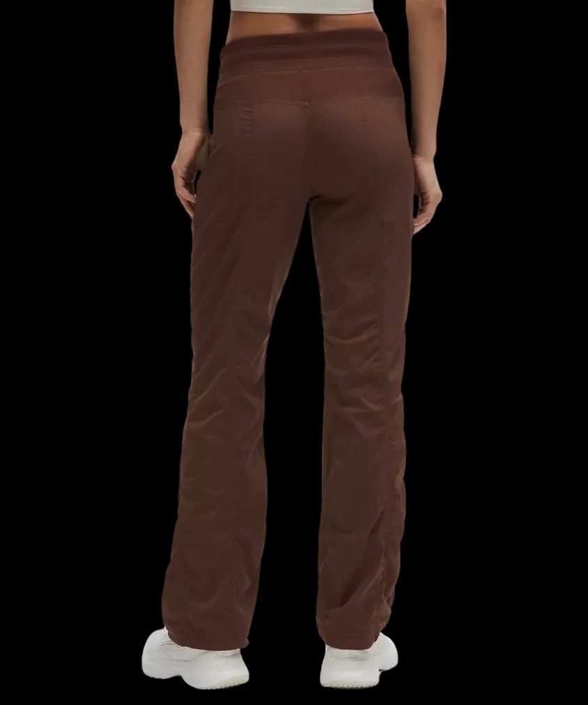Lululemon Dance Studio Mid-Rise Pant Regular Lava Cake - HypeFly India View 2