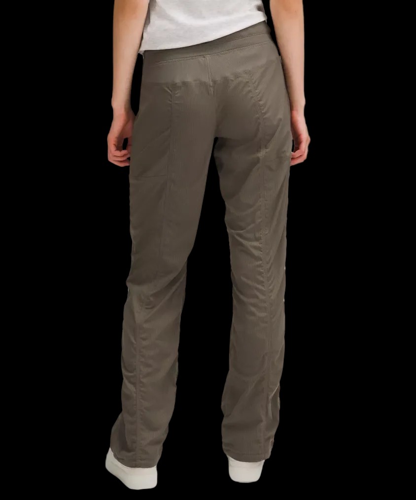 Lululemon Dance Studio Mid-Rise Pant Regular Army Green - HypeFly India View 3