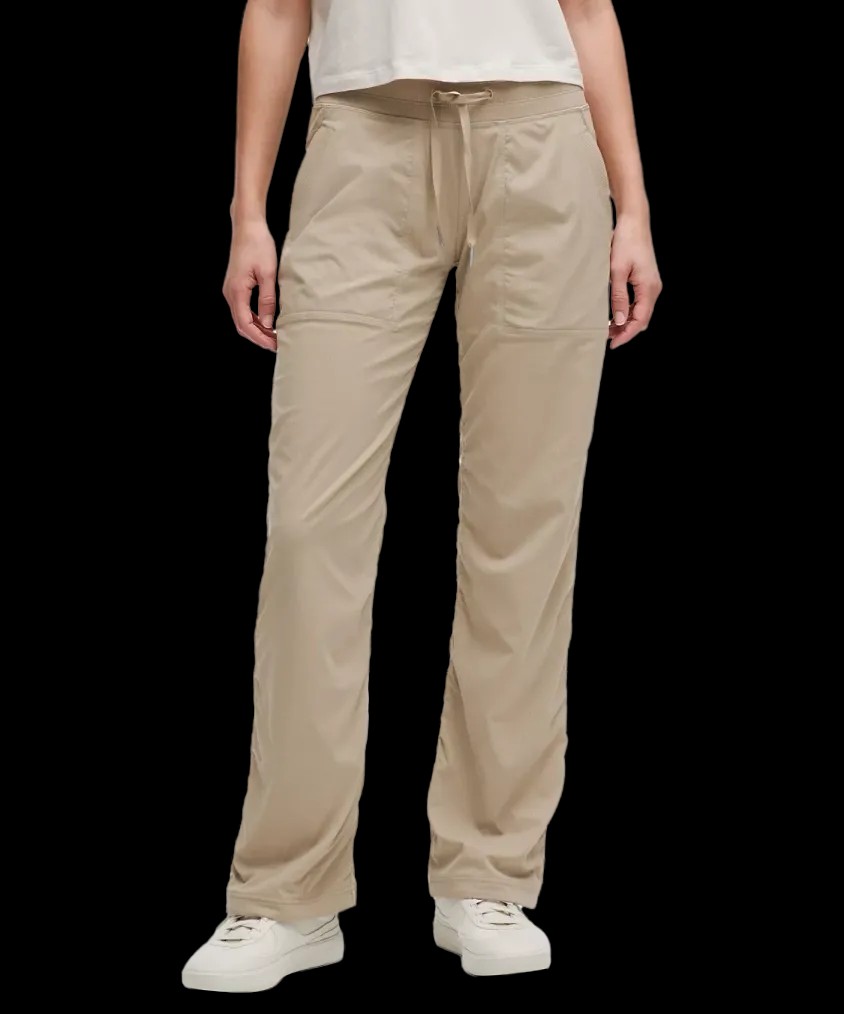 Lululemon Dance Studio Mid-Rise Pant Regular Sheer Oak - HypeFly India View 1
