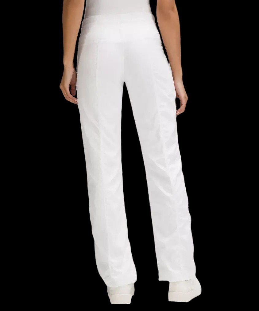 Lululemon Dance Studio Mid-Rise Pant Regular White - HypeFly India View 3