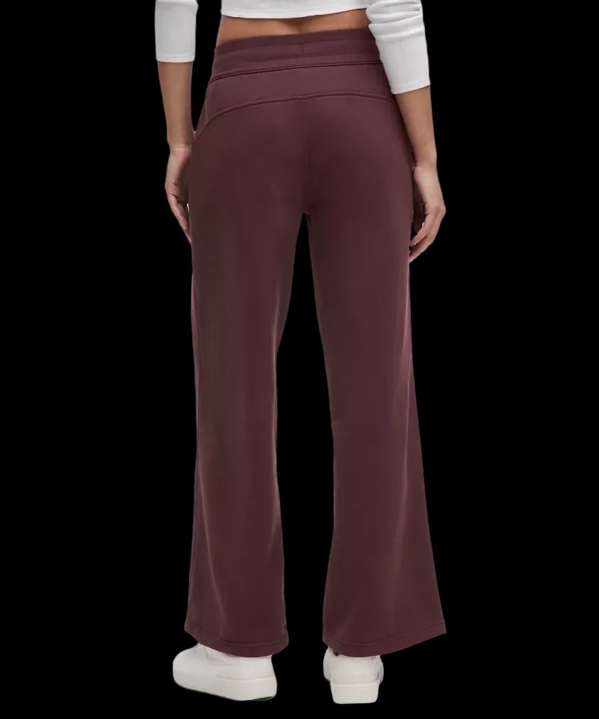 Lululemon Scuba Mid-Rise Wide-Leg Pant Goodnight Plum - HypeFly India View 1
