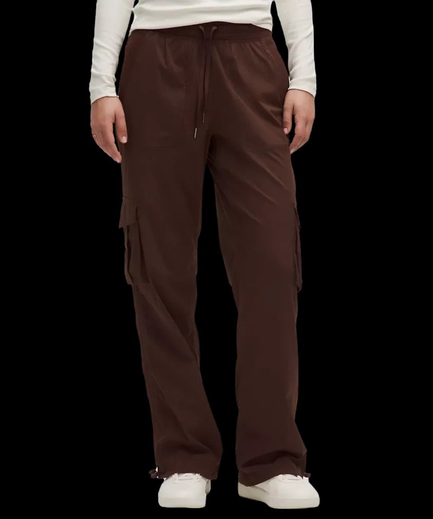 Lululemon Dance Studio Relaxed-Fit Mid-Rise Cargo Pant Lava Cake - HypeFly India View 1