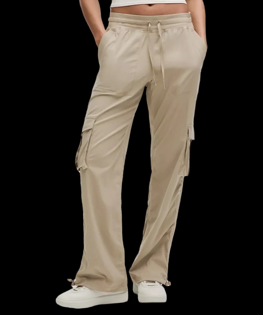 Lululemon Dance Studio Relaxed-Fit Mid-Rise Cargo Pant Sheer Oak - HypeFly India View 1