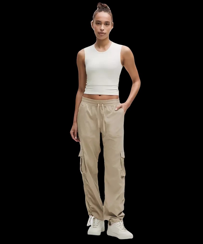 Lululemon Dance Studio Relaxed-Fit Mid-Rise Cargo Pant Sheer Oak - HypeFly India View 3