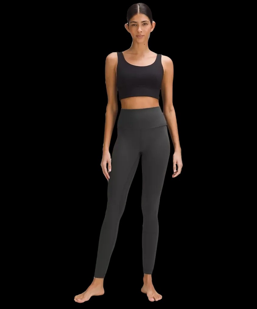 Lululemon Align High-Rise Pant 28" Graphite Grey - HypeFly India View 2