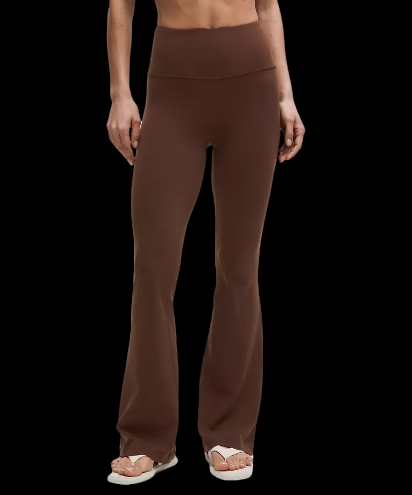 Lululemon Groove Nulu Super-High-Rise Flared Pant Lava Cake - HypeFly India View 1