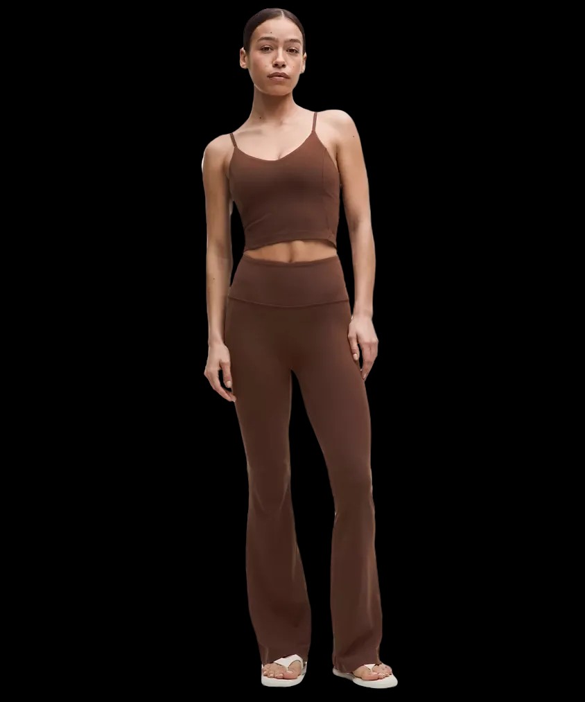 Lululemon Groove Nulu Super-High-Rise Flared Pant Lava Cake - HypeFly India View 2