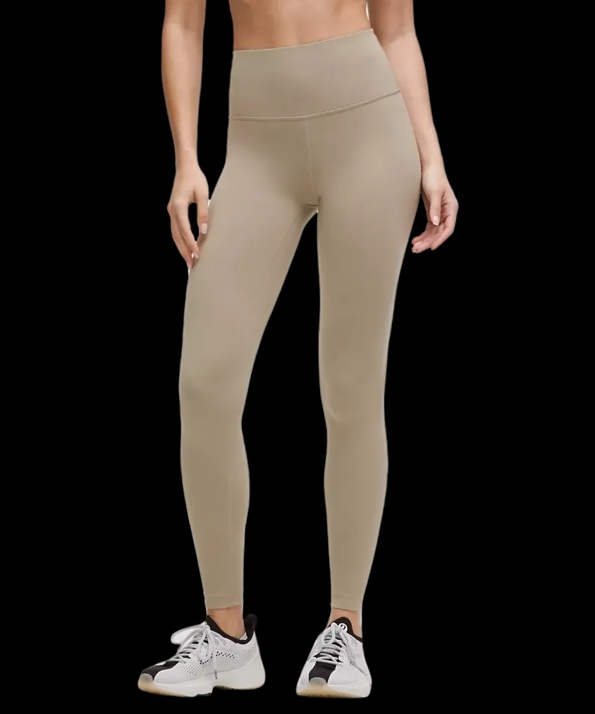 Lululemon Wunder Train High-Rise Tight 28" Sheer Oak - HypeFly India View 1