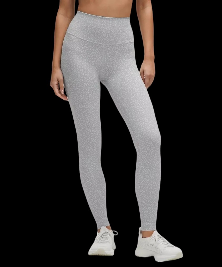 Lululemon Wunder Train High-Rise Tight 28" Leopard Daisy Starlight Multi - HypeFly India View 1