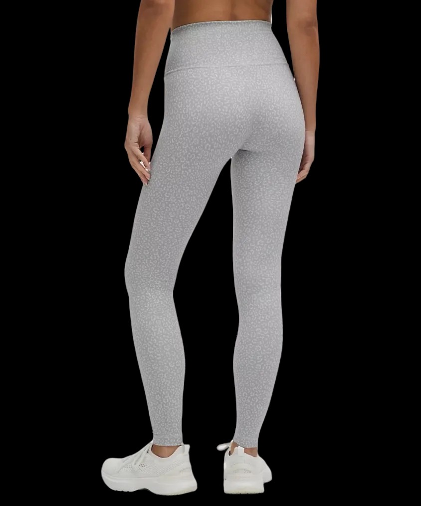 Lululemon Wunder Train High-Rise Tight 28" Leopard Daisy Starlight Multi - HypeFly India View 2