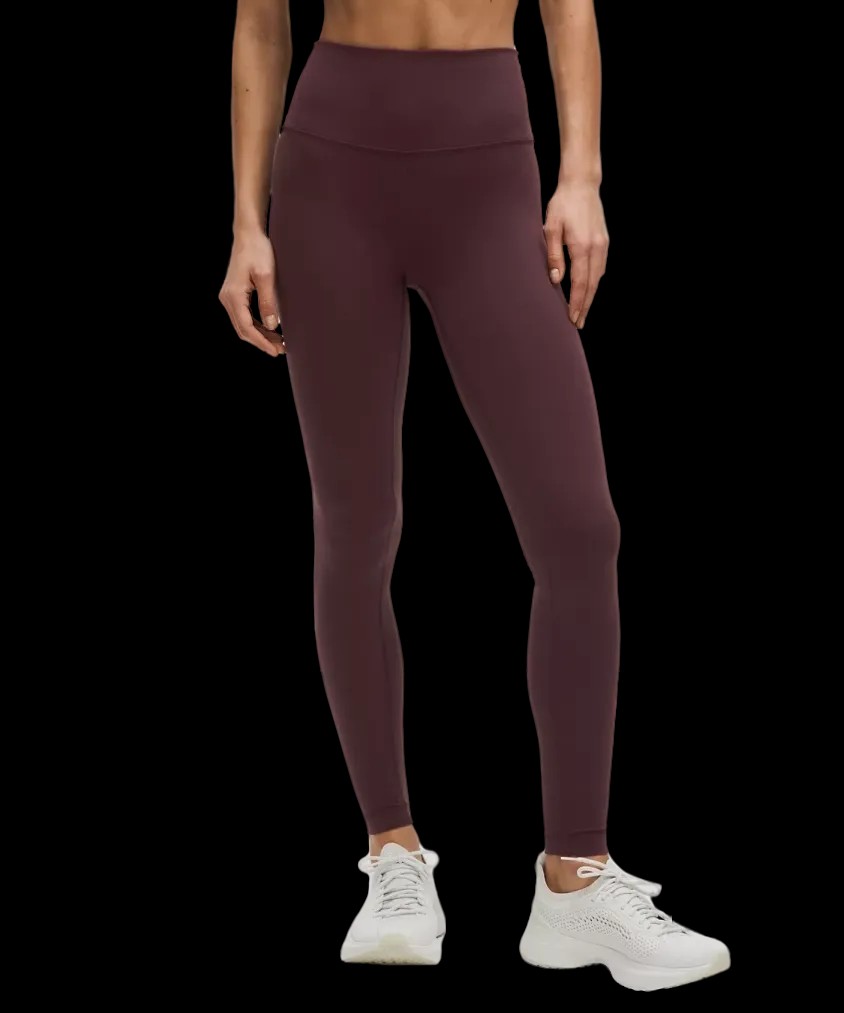Lululemon Wunder Train High-Rise Tight 28" Goodnight Plum - HypeFly India View 1