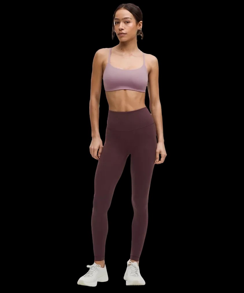 Lululemon Wunder Train High-Rise Tight 28" Goodnight Plum - HypeFly India View 2