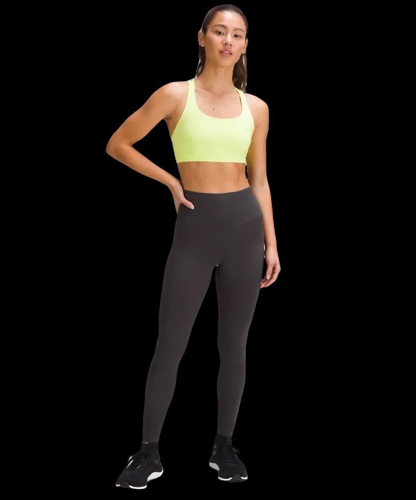 Lululemon Wunder Train High-Rise Tight 28" Graphite Grey - HypeFly India View 2