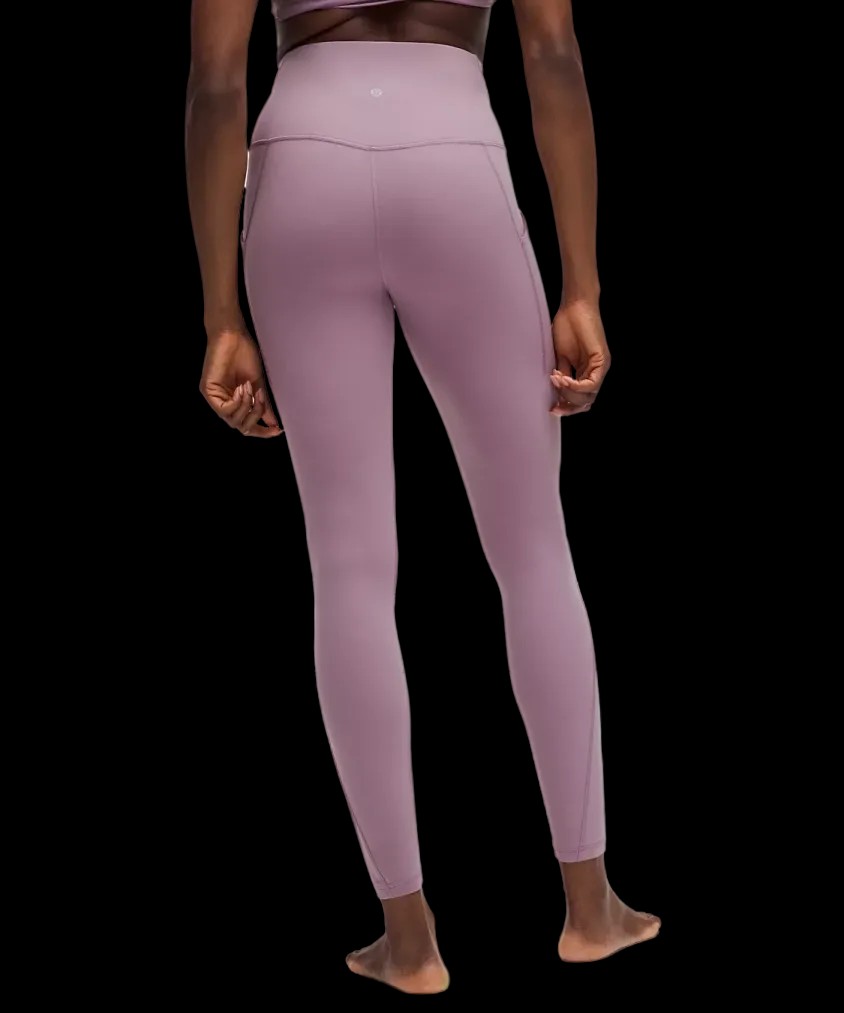 Lululemon Align High-Rise Pant with Pockets 28" Lavender Lux - HypeFly India View 3