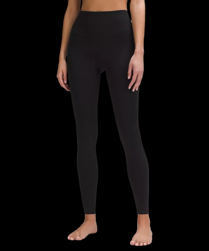 Lululemon Align High-Rise Pant with Pockets 28" Black - HypeFly India View 1