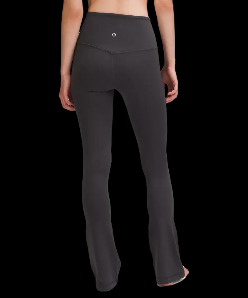 Lululemon Align™ High-Rise Mini-Flare Pant Graphite Grey - HypeFly India View 2