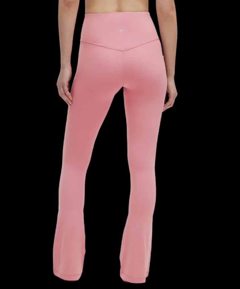 Lululemon Align™ High-Rise Mini-Flare Pant Deco Pink - HypeFly India View 2