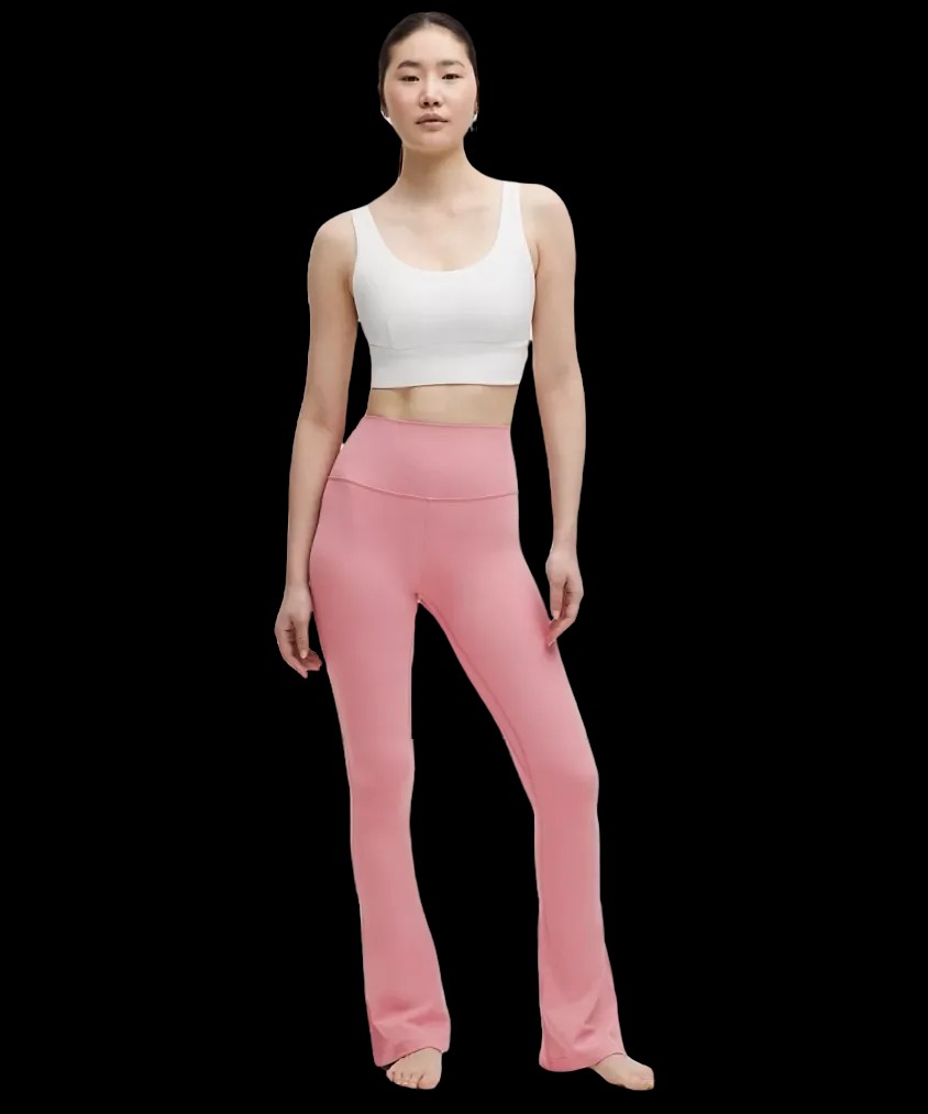 Lululemon Align™ High-Rise Mini-Flare Pant Deco Pink - HypeFly India View 3
