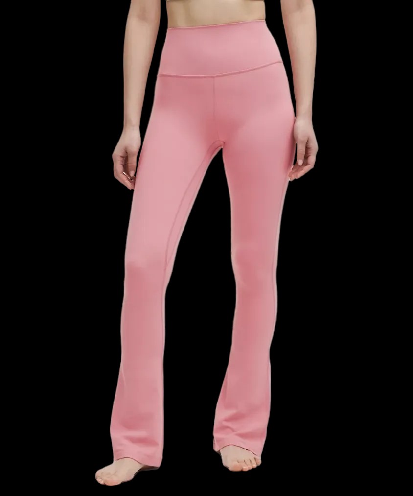Lululemon Align™ High-Rise Mini-Flare Pant Deco Pink - HypeFly India View 1