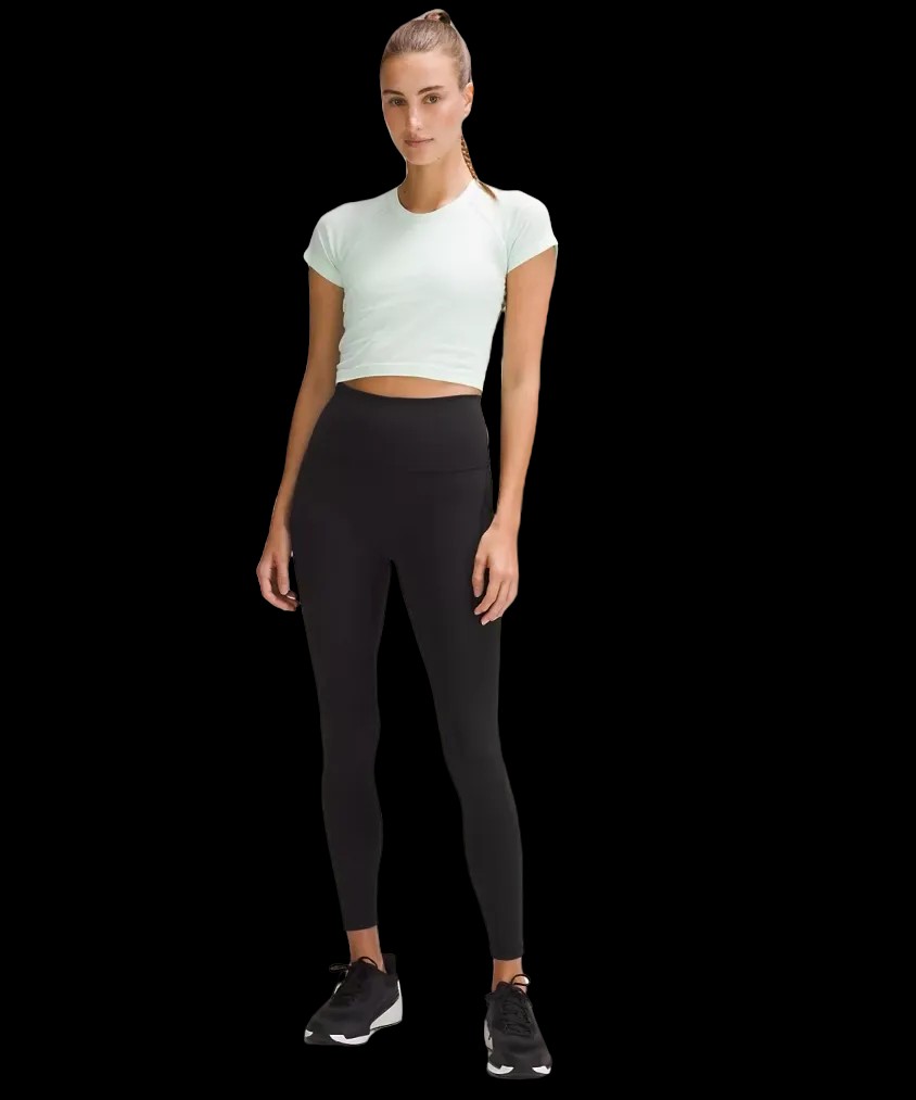 Lululemon Align™ High-Rise Mini-Flare Pant Black - HypeFly India View 2