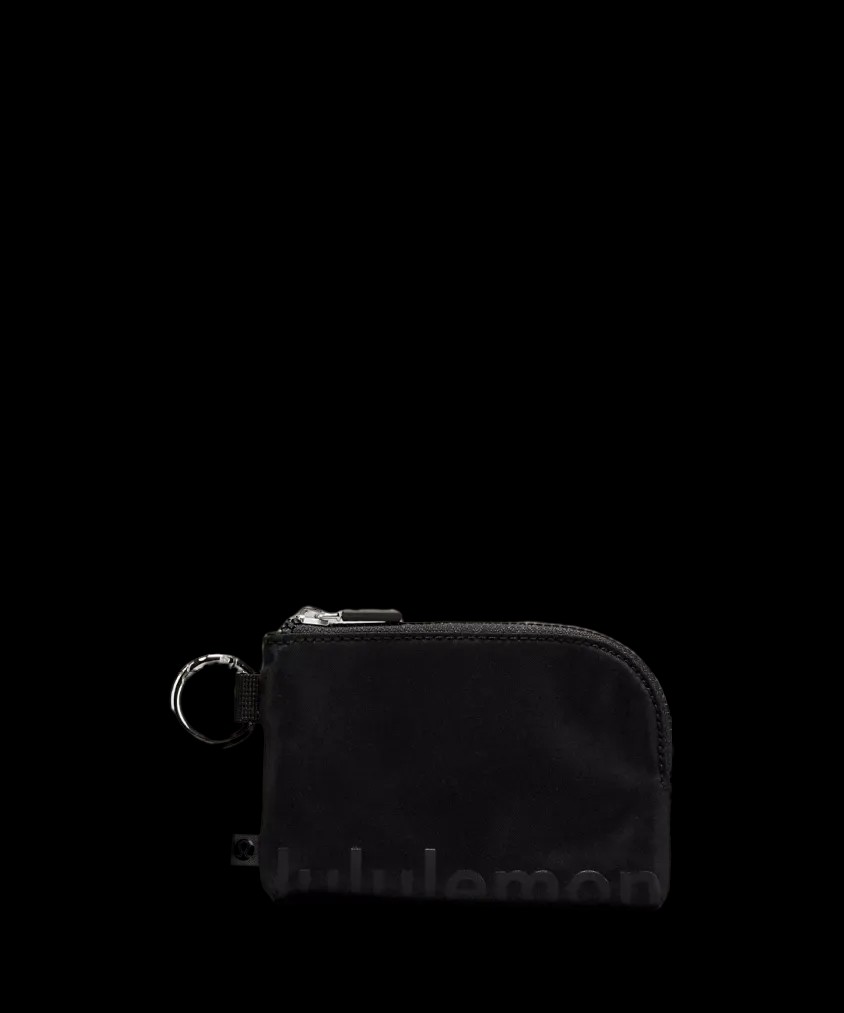 Lululemon Clippable Card Pouch Black - HypeFly India View 1