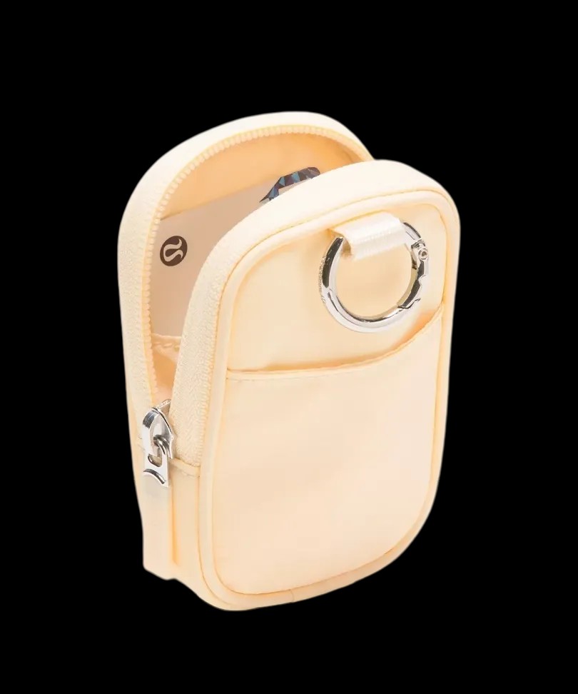 Lululemon Clippable Nano Pouch Butter Cream - HypeFly India View 2