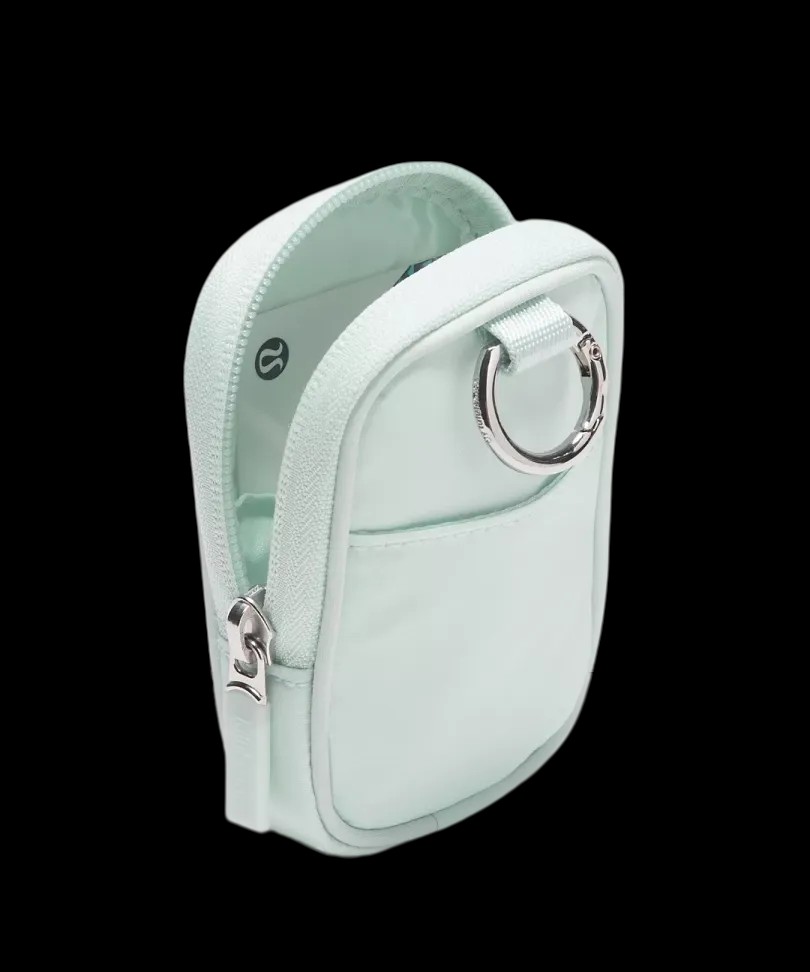 Lululemon Clippable Nano Pouch Mint Breeze - HypeFly India View 2